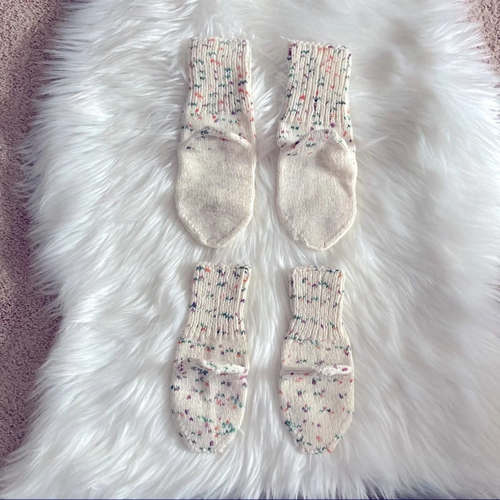 Handmade knitted winter