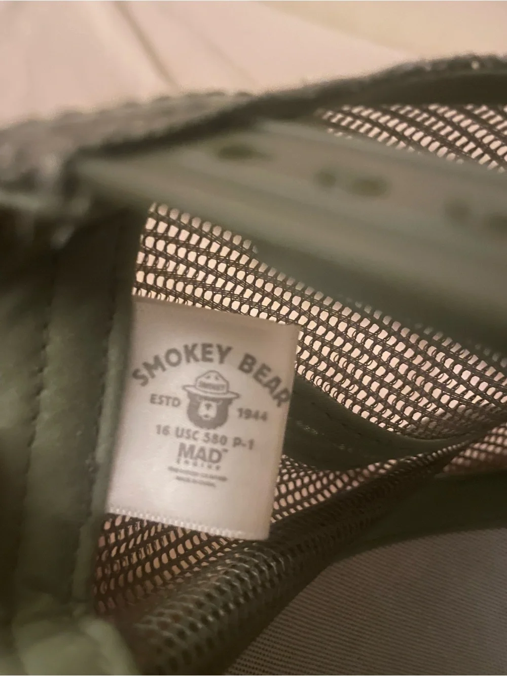 Smokey Bear classic trucker