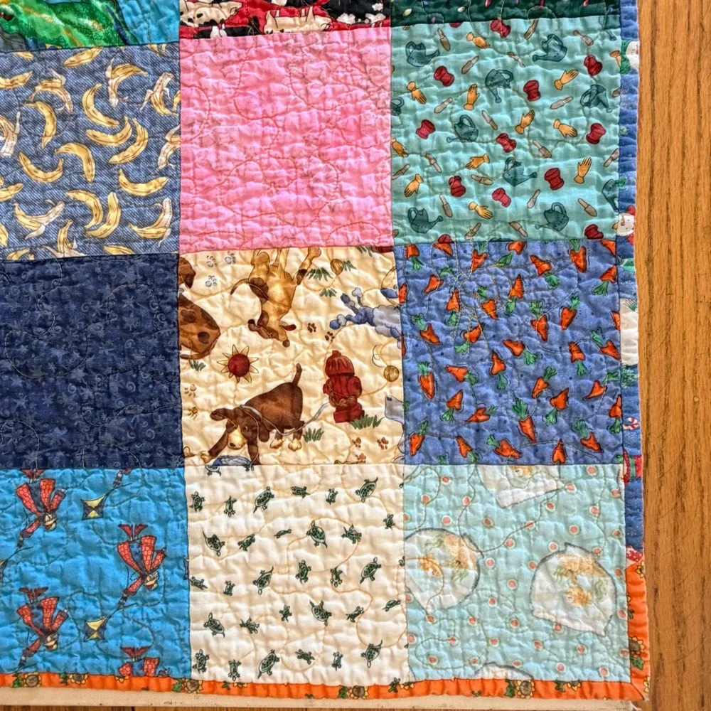 Hand Crafted patchwork mixed
