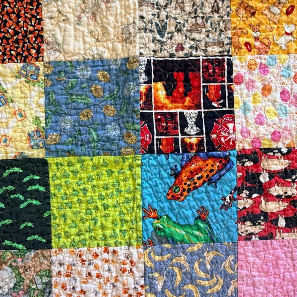 Hand Crafted patchwork mixed