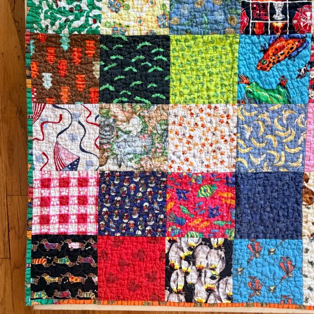 Hand Crafted patchwork mixed