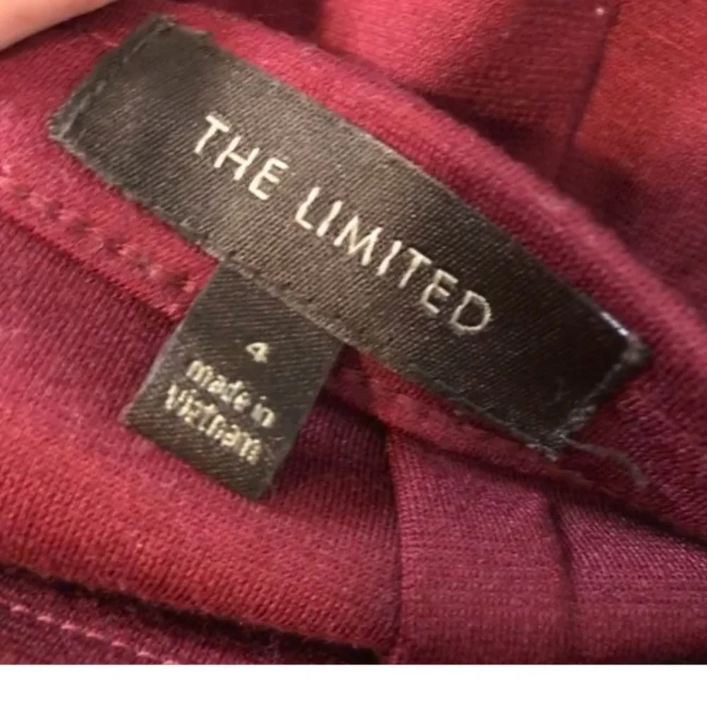 The Limited limited burgundy