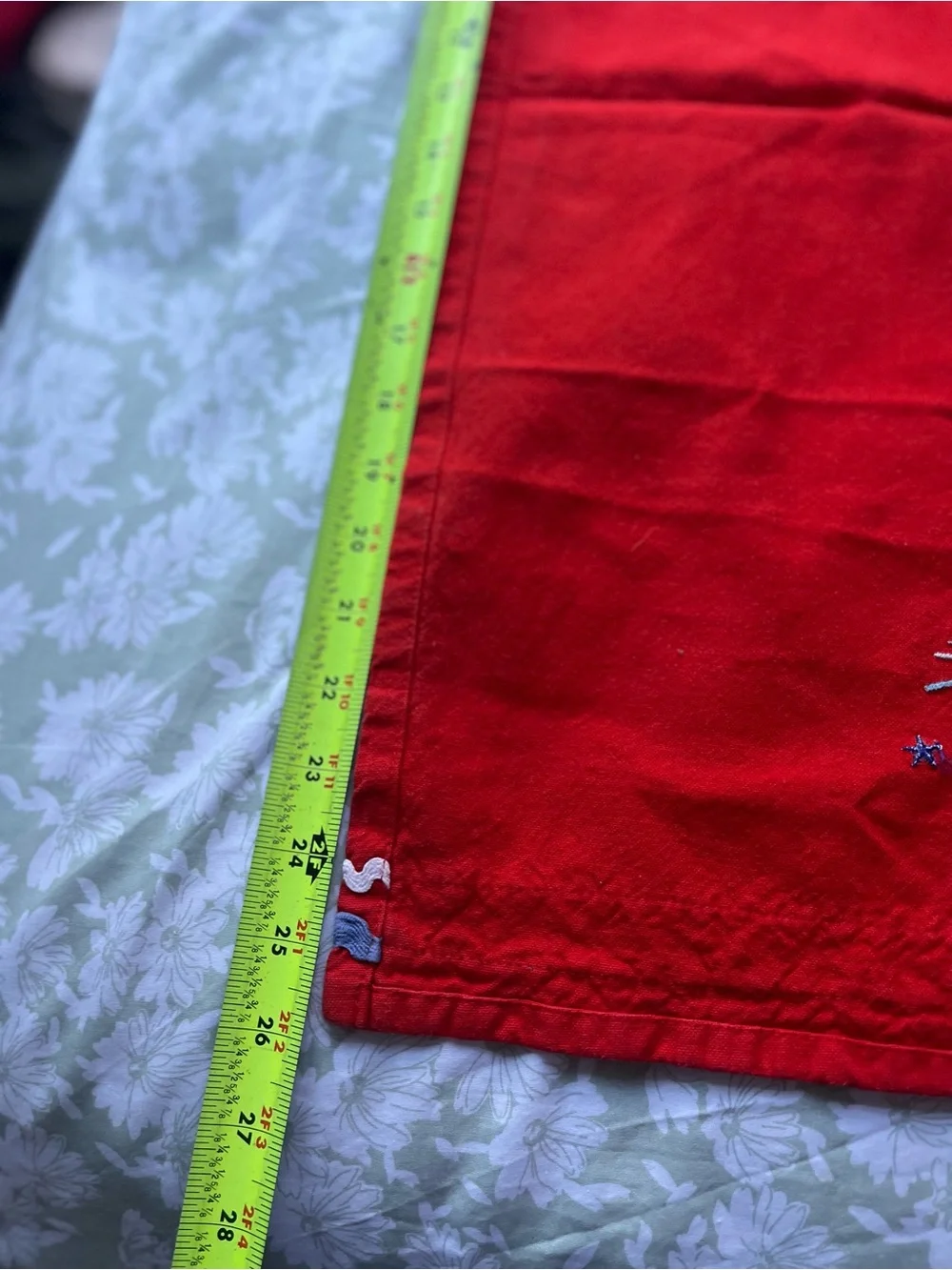 N/A bright red