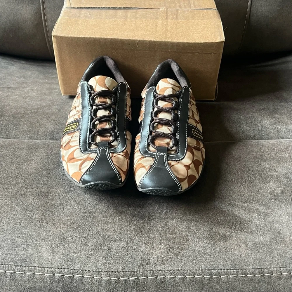 Coach VTG Y2K Women’s Kirby Sateen‎ Sneakers EUC
