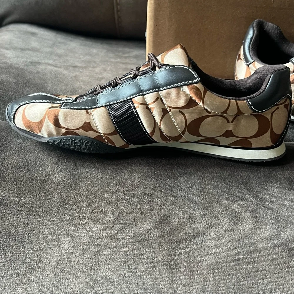 Coach VTG Y2K Women’s Kirby Sateen‎ Sneakers EUC