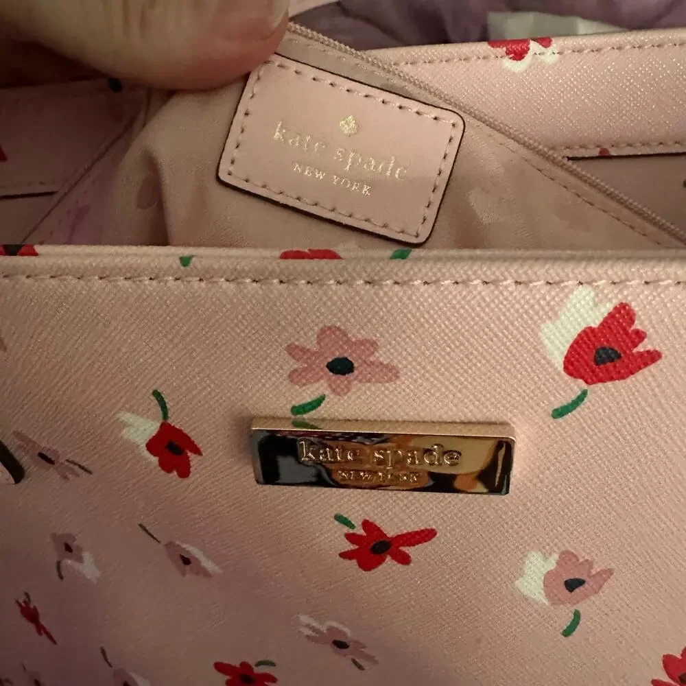 kate spade photos lining pockets