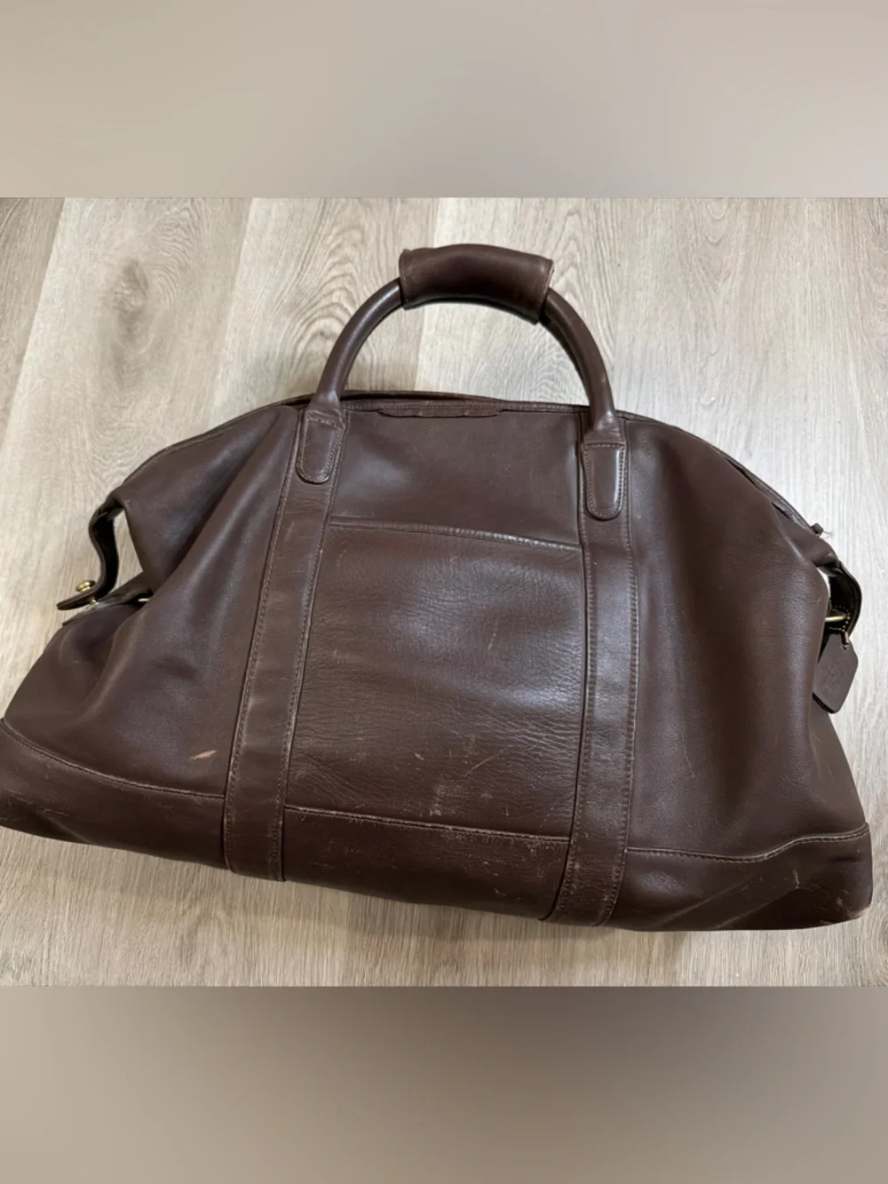 Coach dual zip silhouette