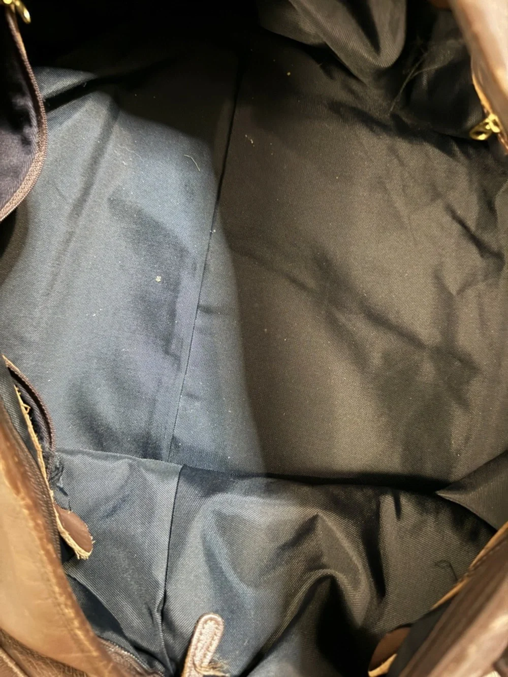 Coach leather duffel