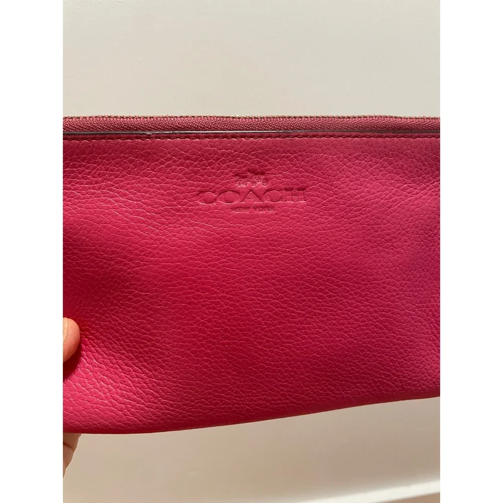 Coach double zip