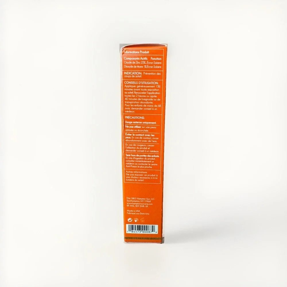 HAMPTON SUN AGE-DEFYING SPF 50 MINERAL SUNSCREEN CREME FOR FACE 1.7 OZ 09/26