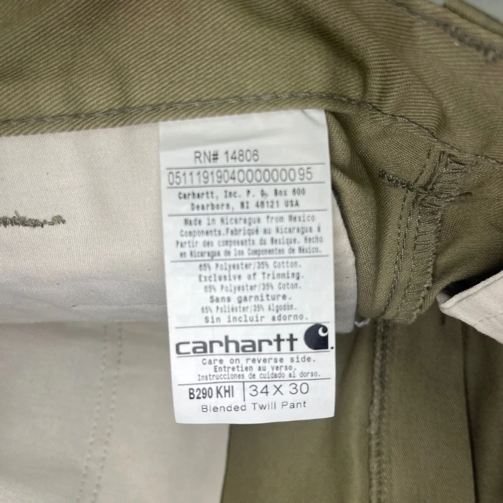 Carhartt work khakis