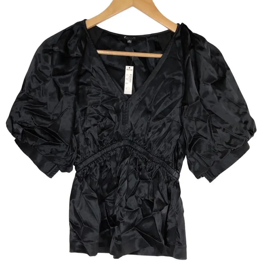 Madewell shirred top