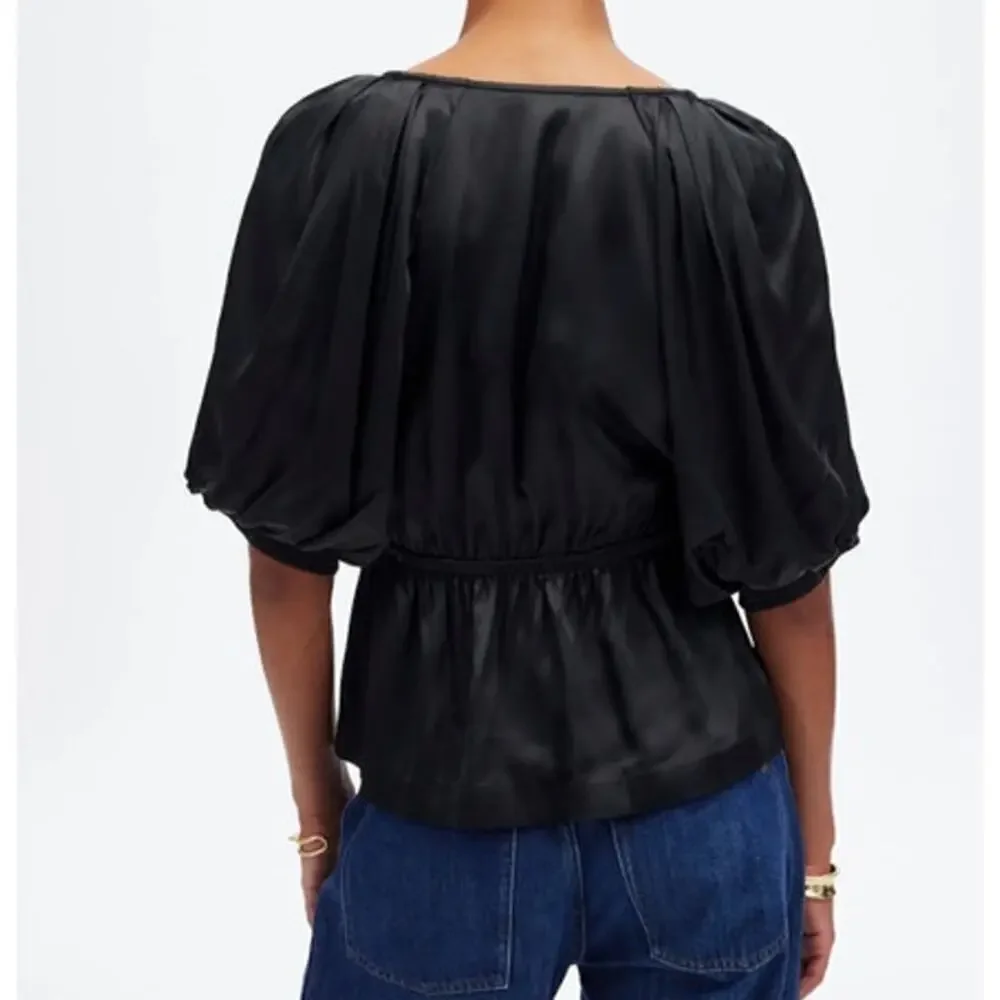 Madewell shirred top