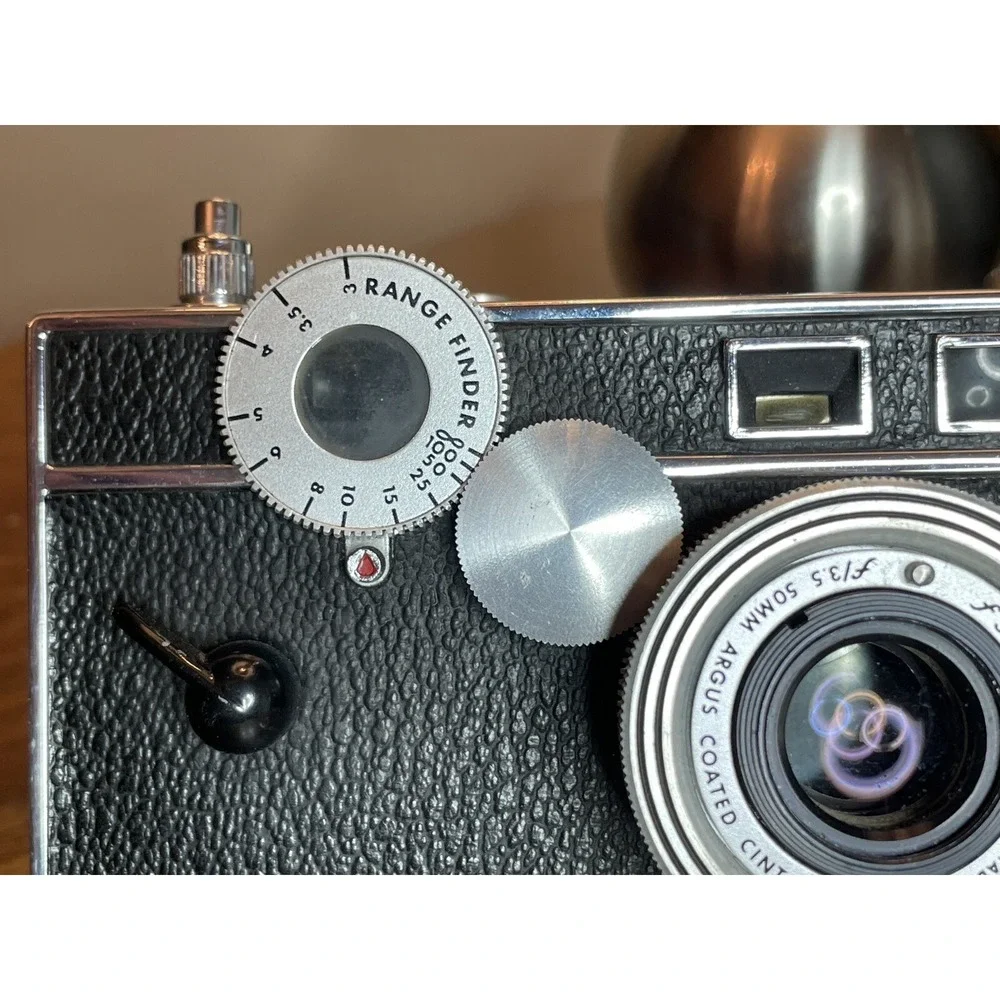 Argus C3 Camera Bilora Tripod Kodak Filters Adapter Rings Excellent Condition