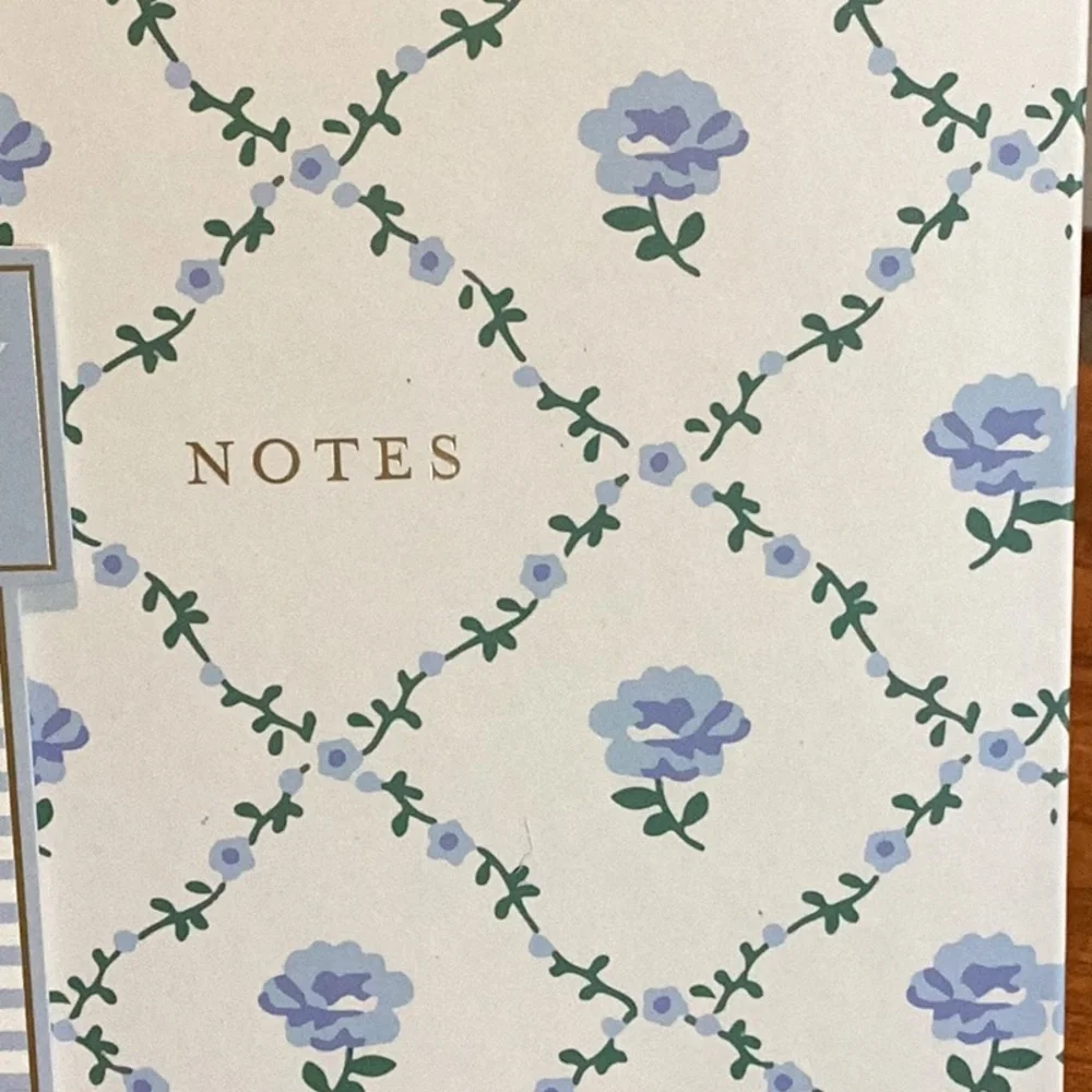 Laura Ashley Blue Floral Lined Journal