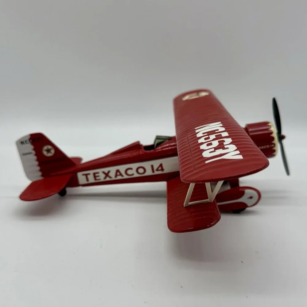 Wings of Texaco 3rd in the Series 1931 Stearman Biplane Die Cast Model Coin Bank