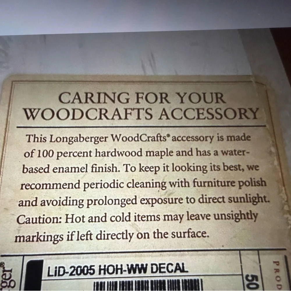 Longaberger square basket