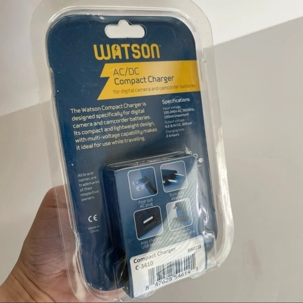 💛 Watson Nikon Battery Charger Port Wall Plug In
