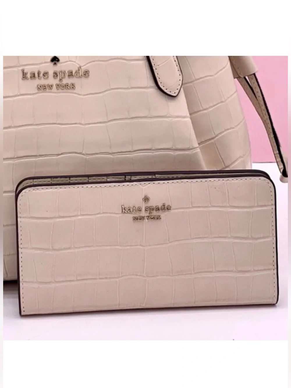 Kate Spade Dumpling Large Slim Bifold Wallet