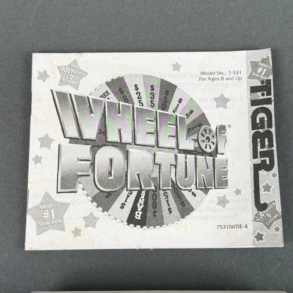 Tiger Electronics tiger wheel