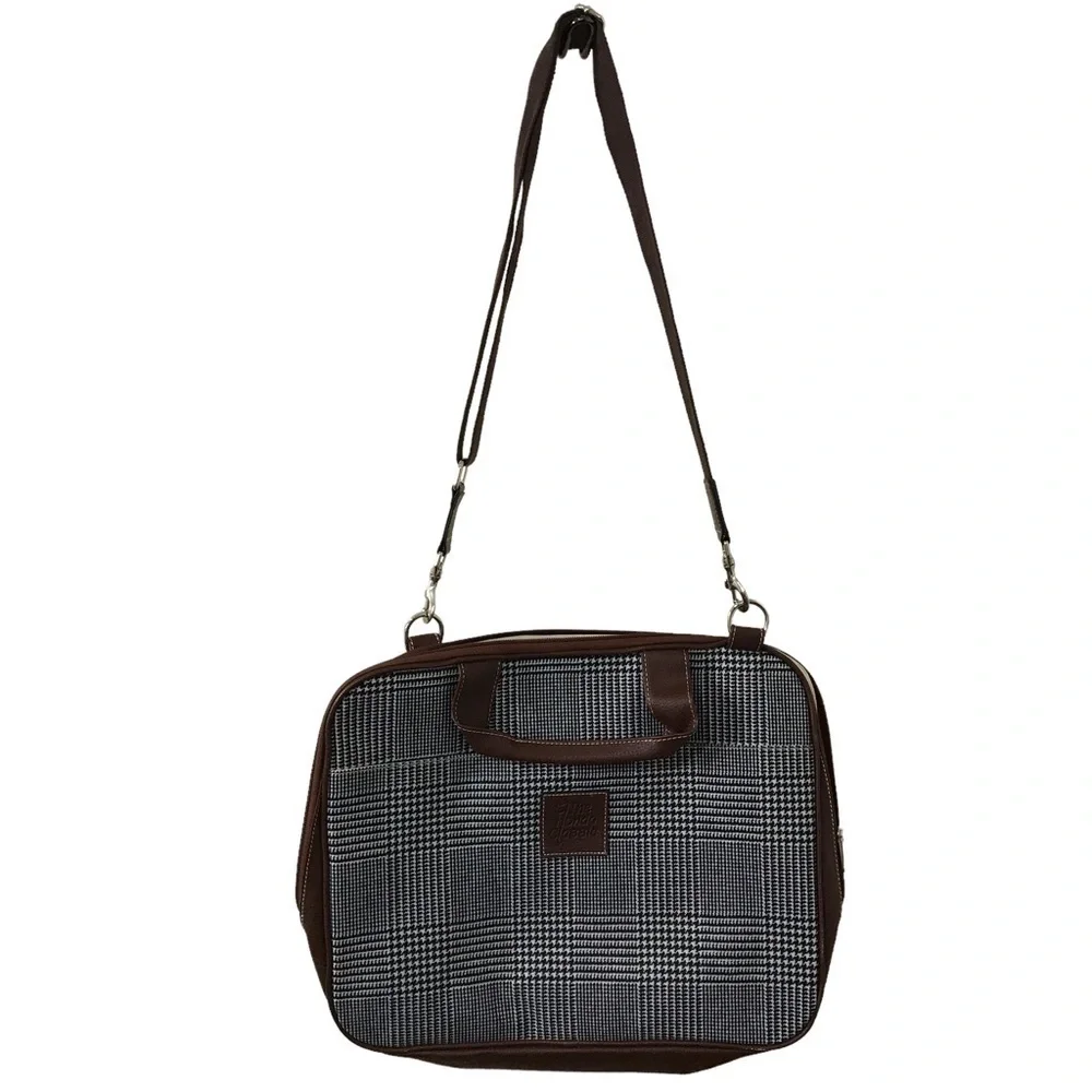 Barrington x the Honda classic houndstooth computer laptop crossbody bag