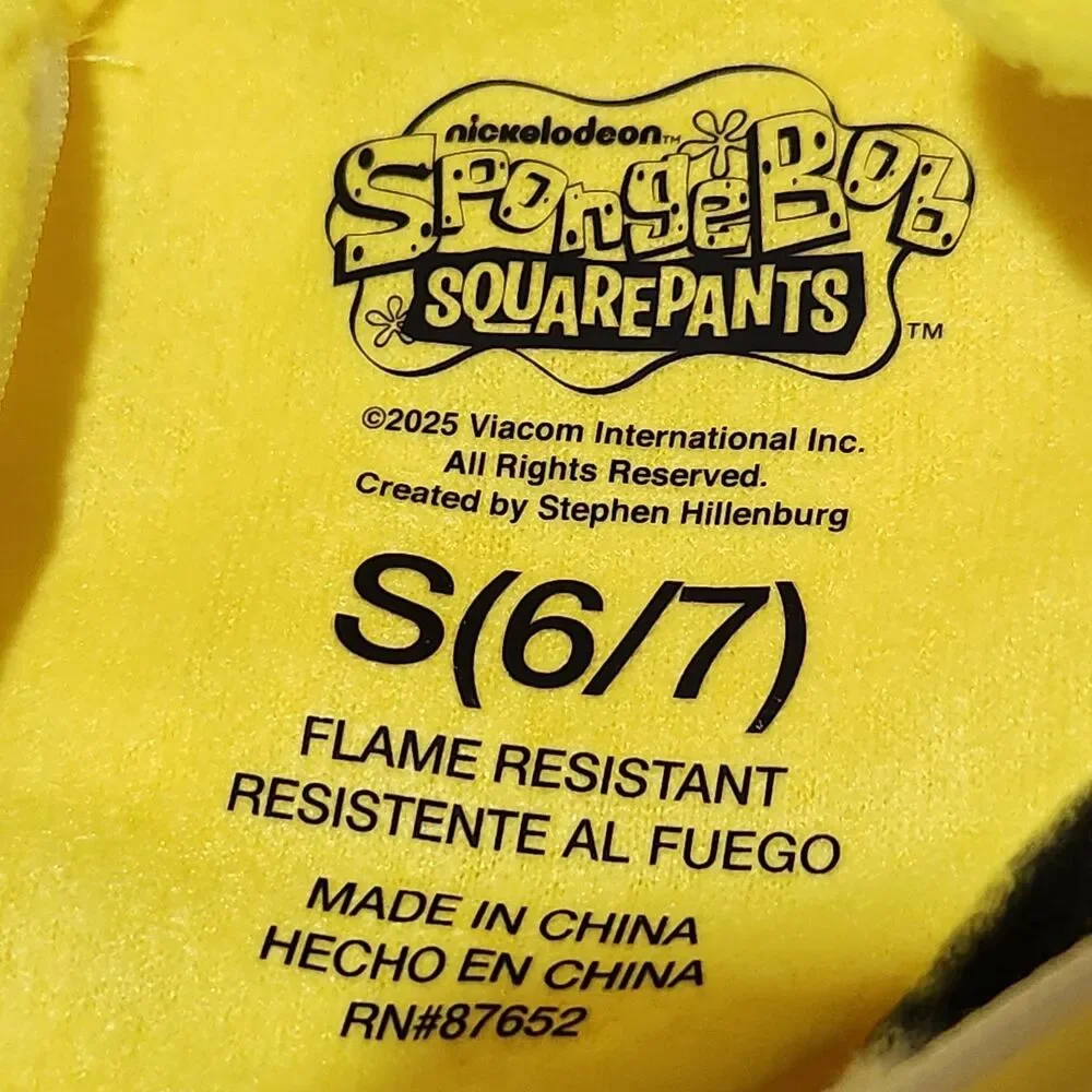 Nickelodeon spongebob pajama