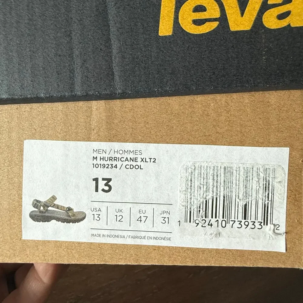 Teva footbed receive accepting