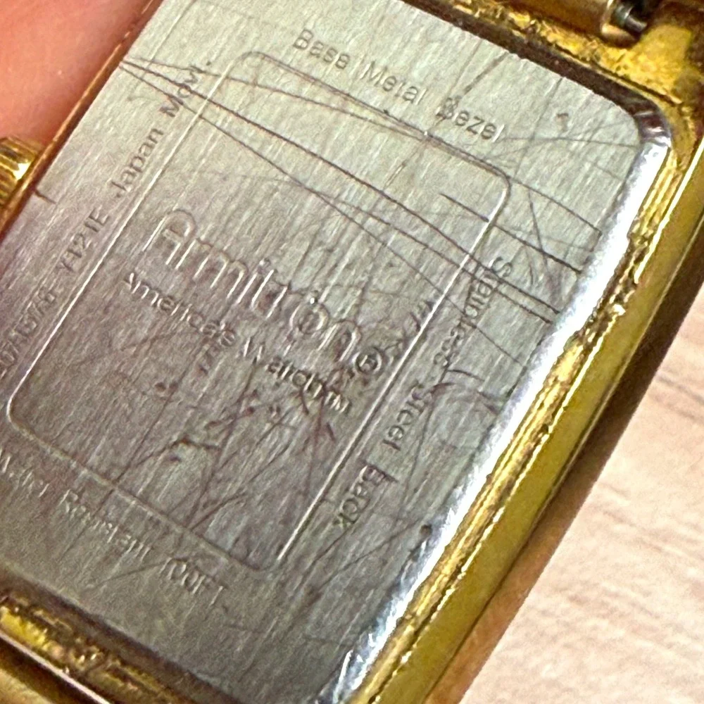 Armitron gold tone