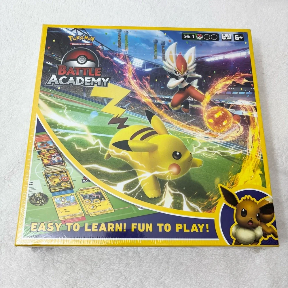 Pokémon Trading Card Game Battle Academy (Cinderace V, Pikachu V & Eevee V)  NEW