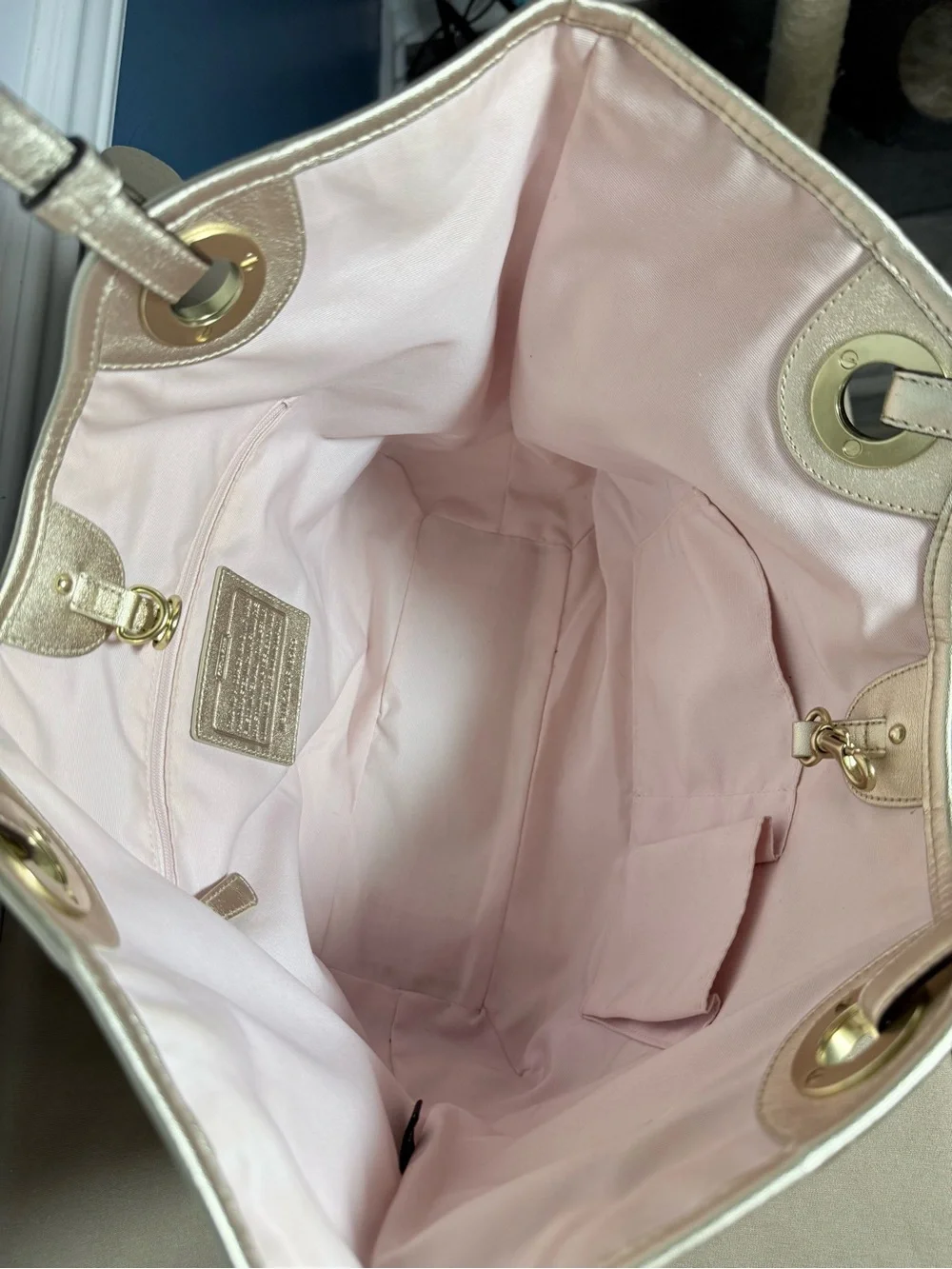Coach signature jacquard