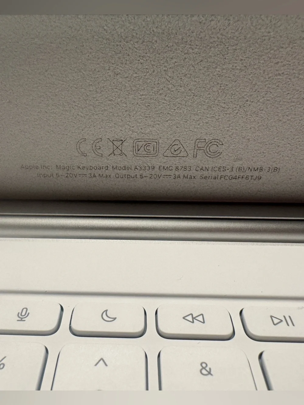 Apple magic keyboard