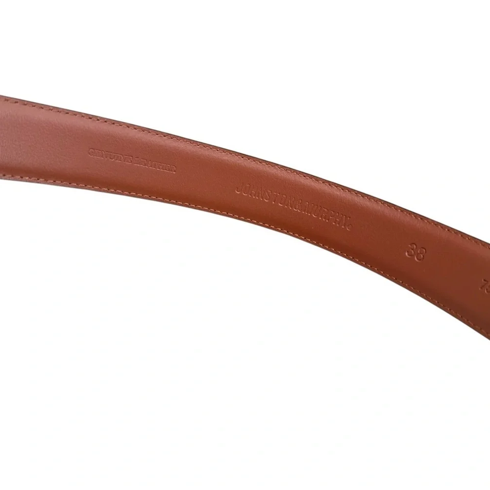 Johnston & Murphy leather edge