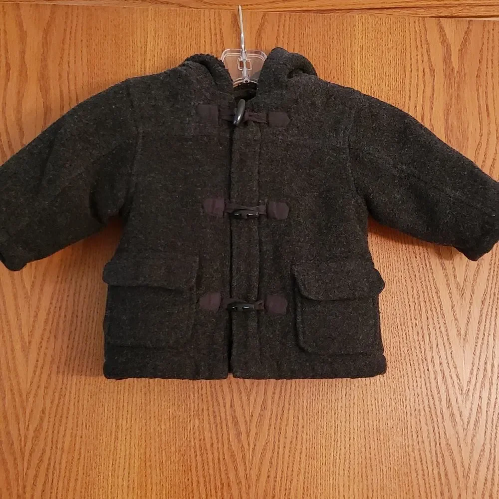 Children's Place Infant Wool Jacket Coat Sz 6-12 M