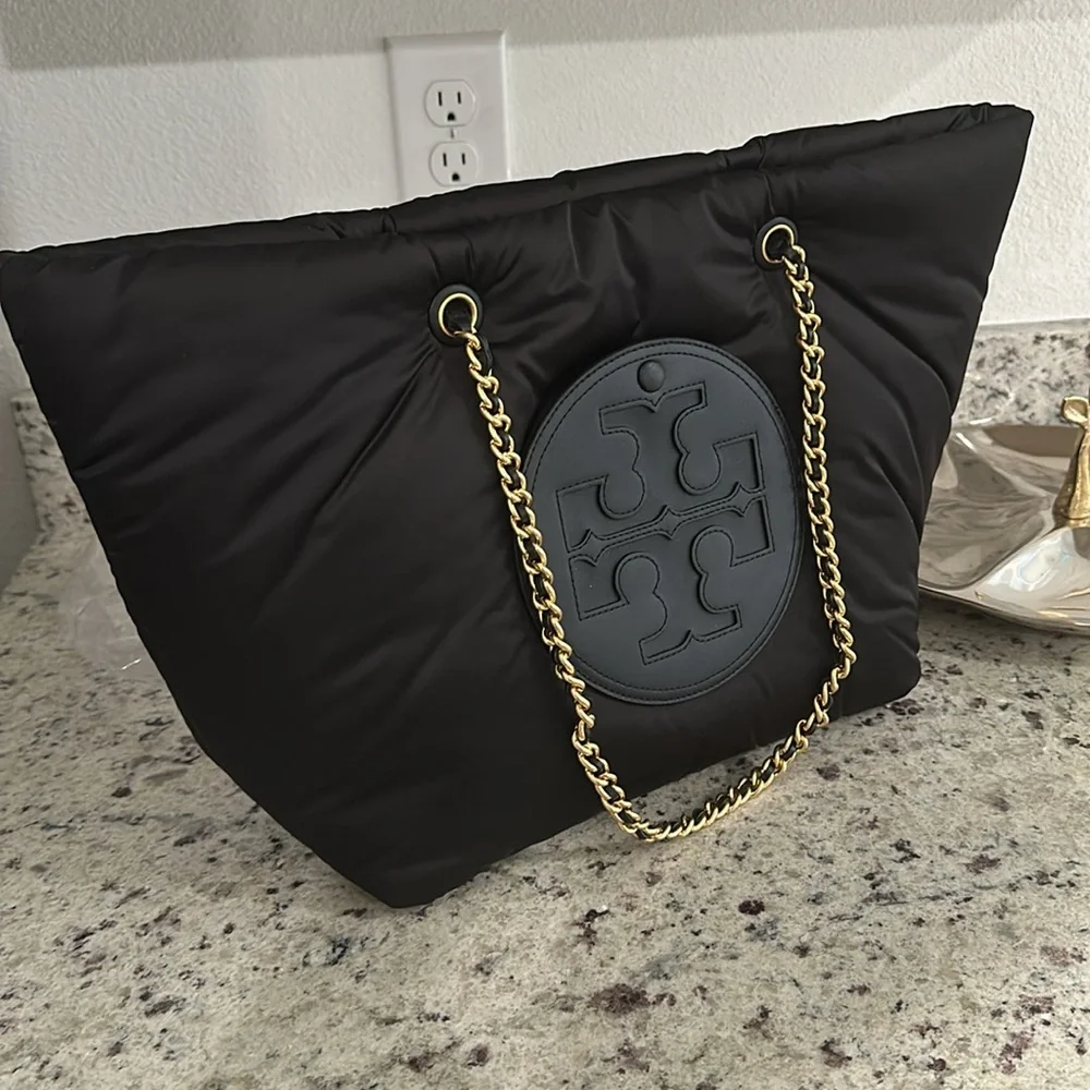 Tory Burch Ella puffy chain tote