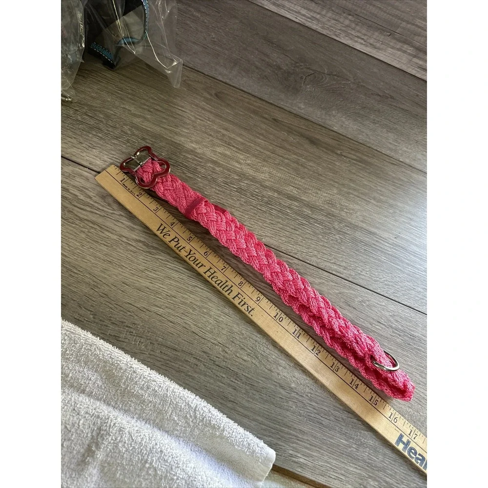 Unbranded Braided Dog Collar Pet lg 1