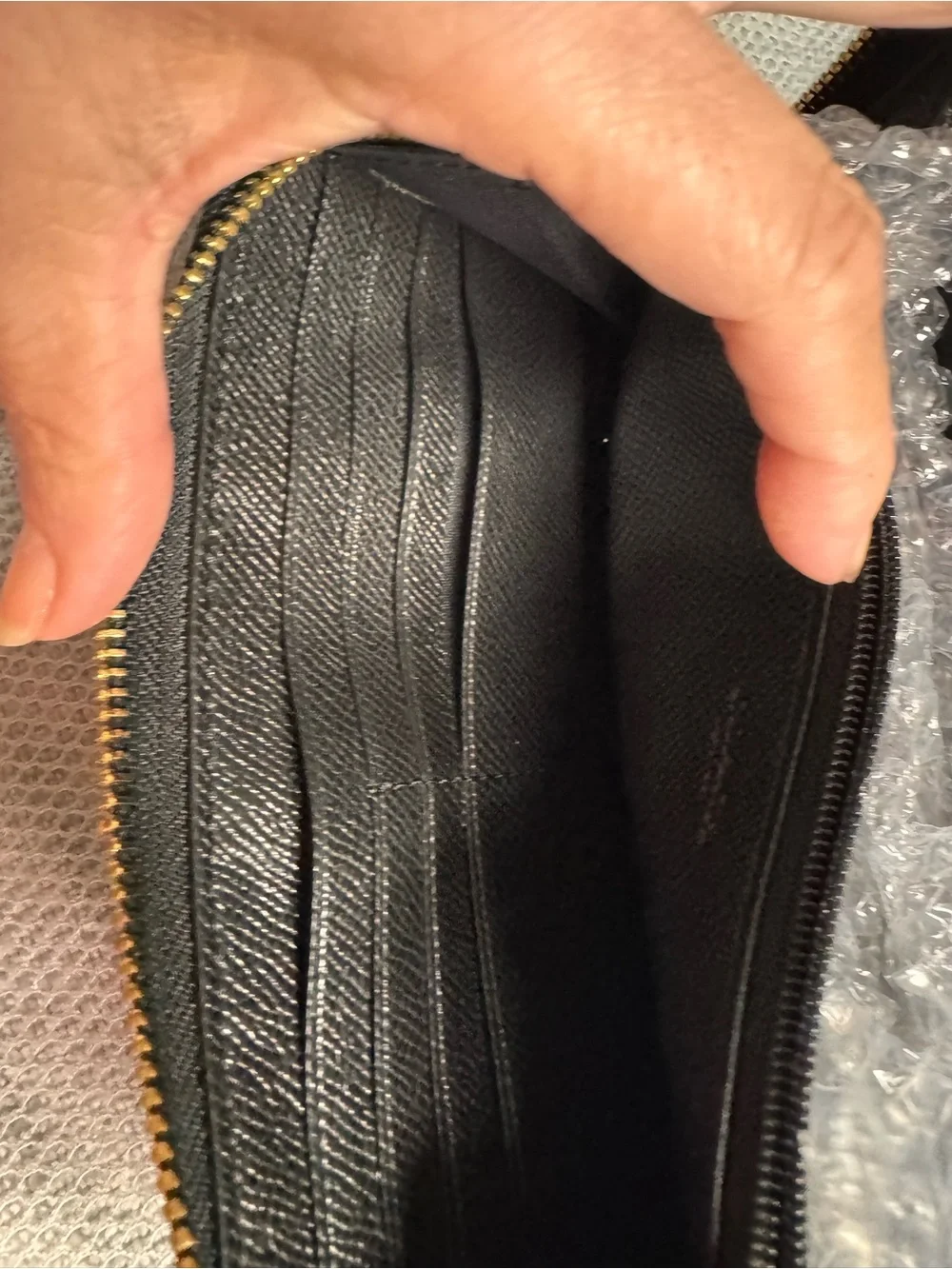 Coach pebbled leather