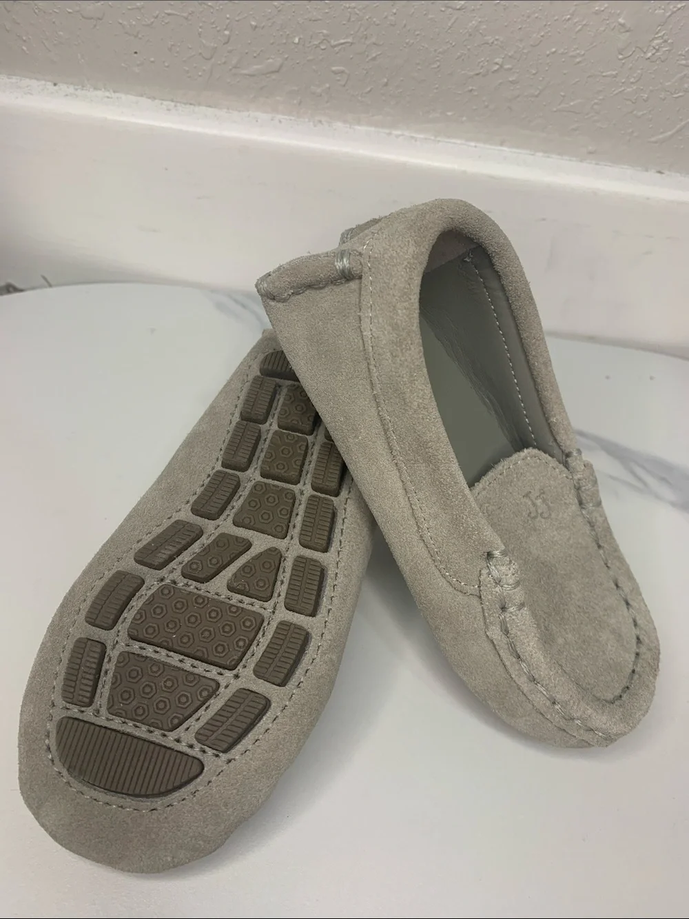 Janie and Jack suede moccasins