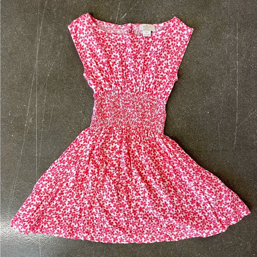 Kate Spade Girl’s / Children’s Pink Floral dress  7Y‎
