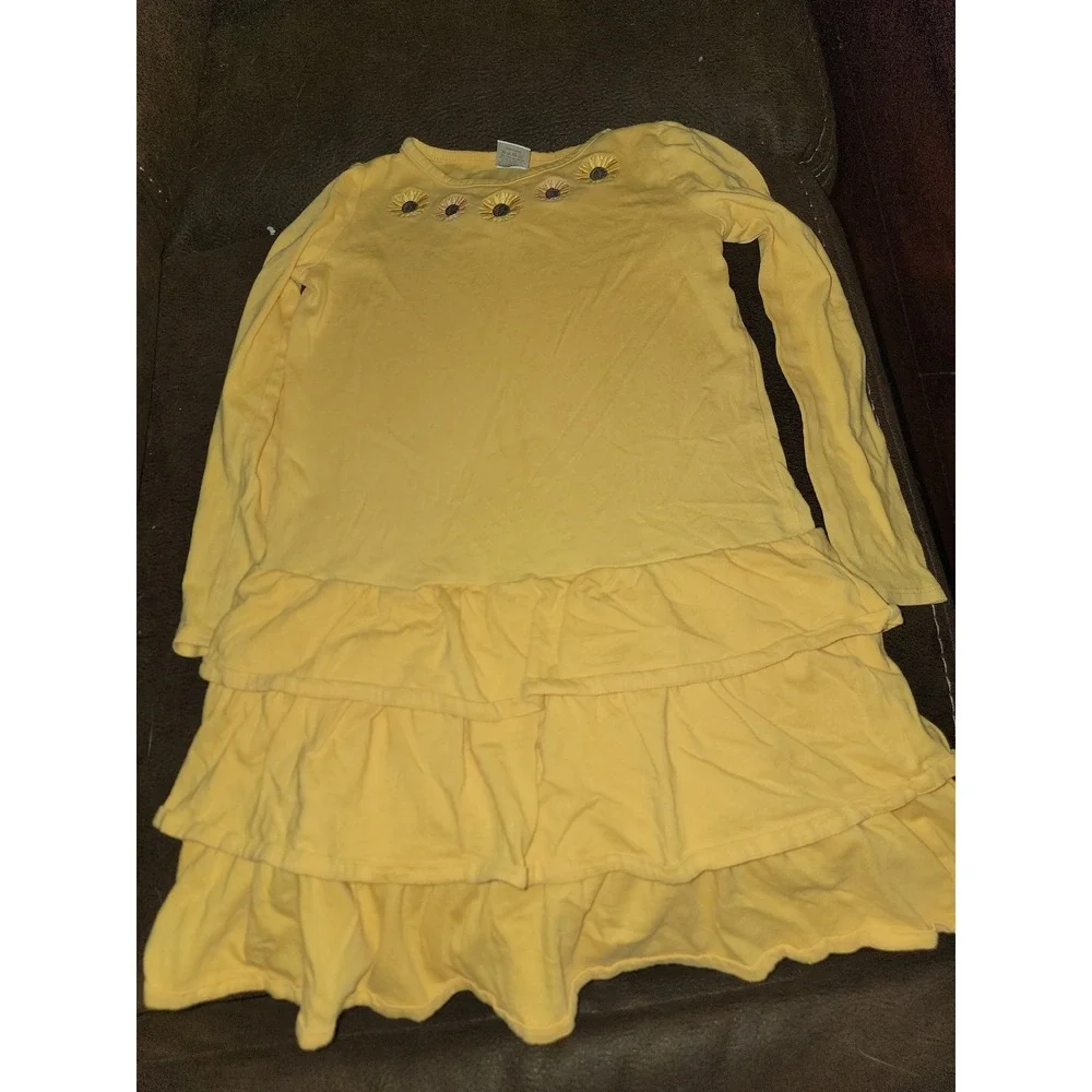 Gymboree autumn harvest sunflower dress size‎ 5t