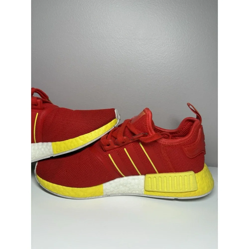 Adidas NMD‎ R1 Beijing China Red Yellow Running Shoes FY1262 Men's - Size 8