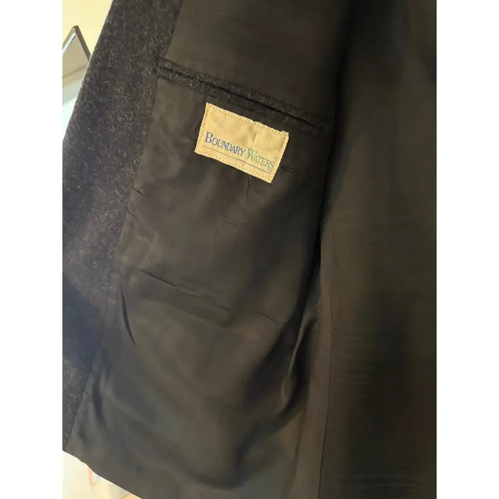 Vintage Wool Blazer Mens 42 Boundary Waters Sport Coat Classic Tailored Jacket ✨