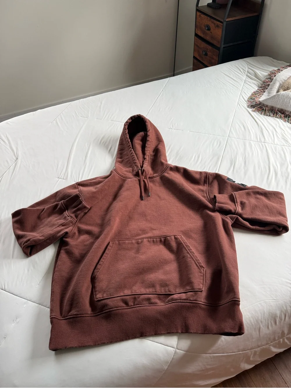 The North Face Heavy Maroon Hoodie