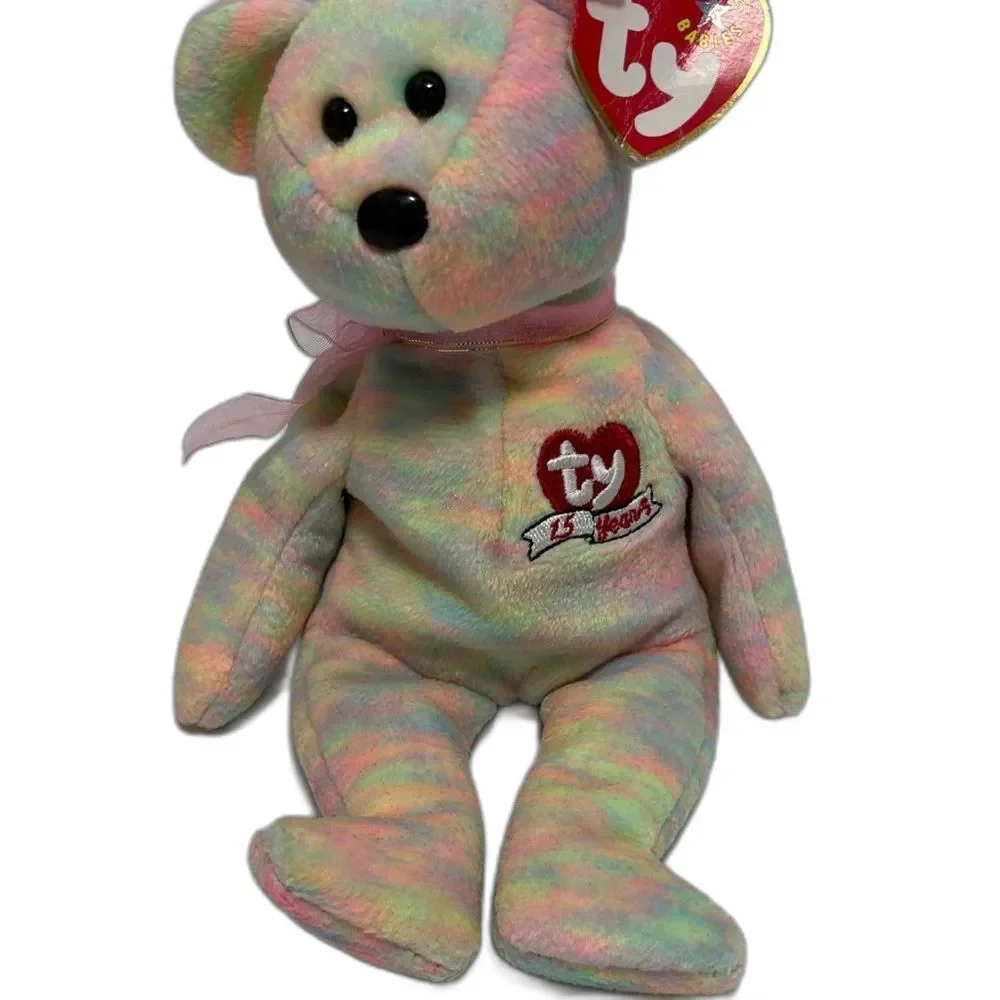 Ty Beanie Baby Celebrate the Bear DOB  March 13, 2001