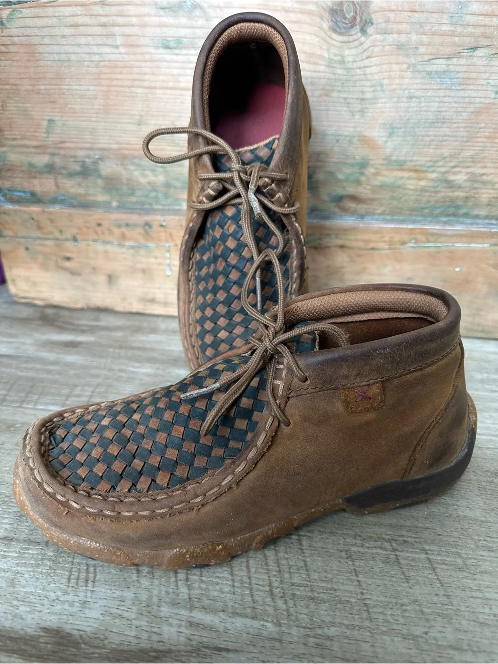 Twisted X durable leather