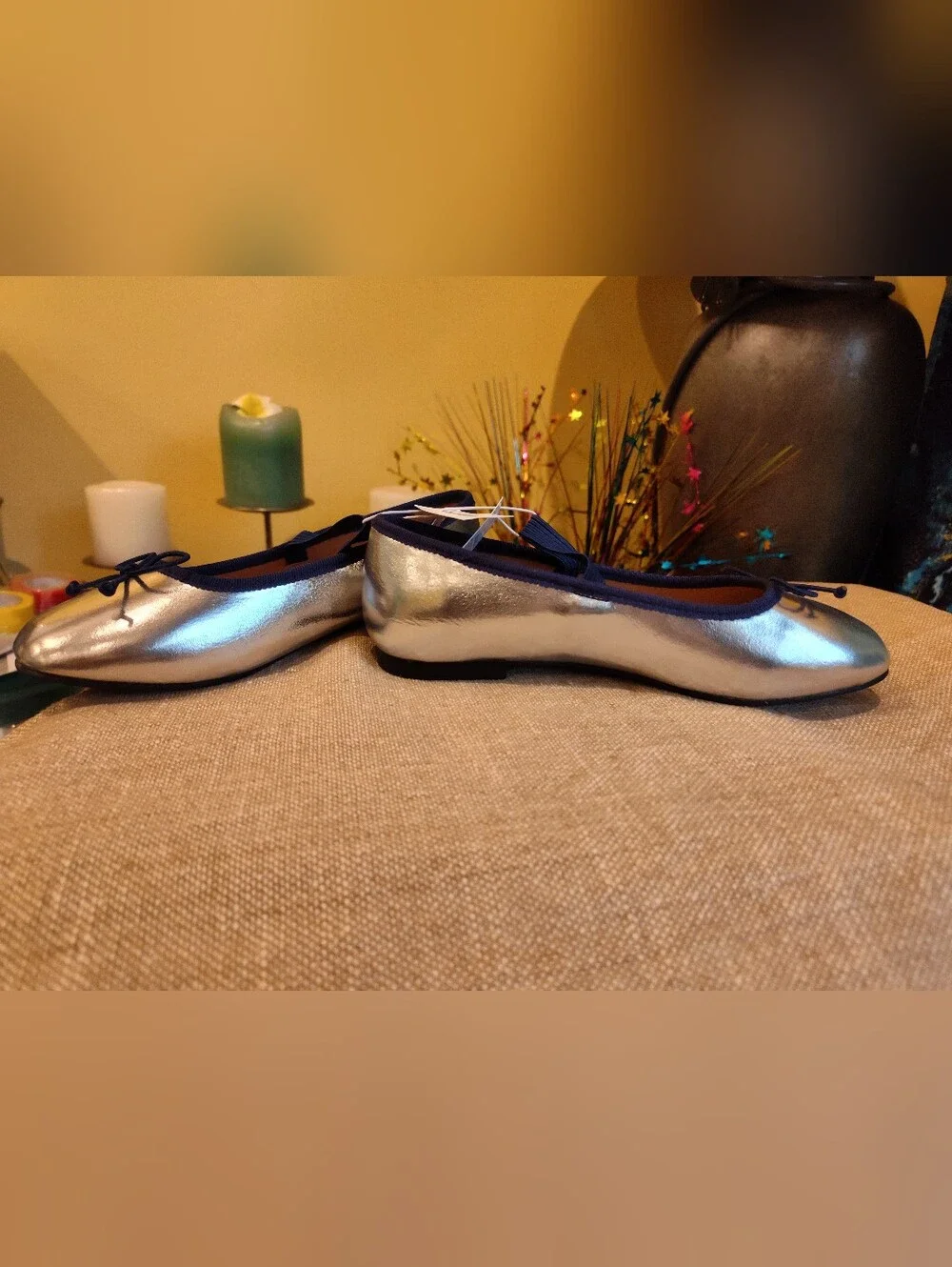 Old Navy silver metallic