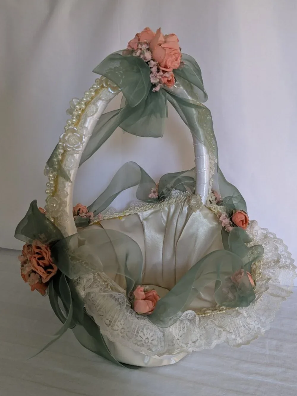 unknown ivory satin