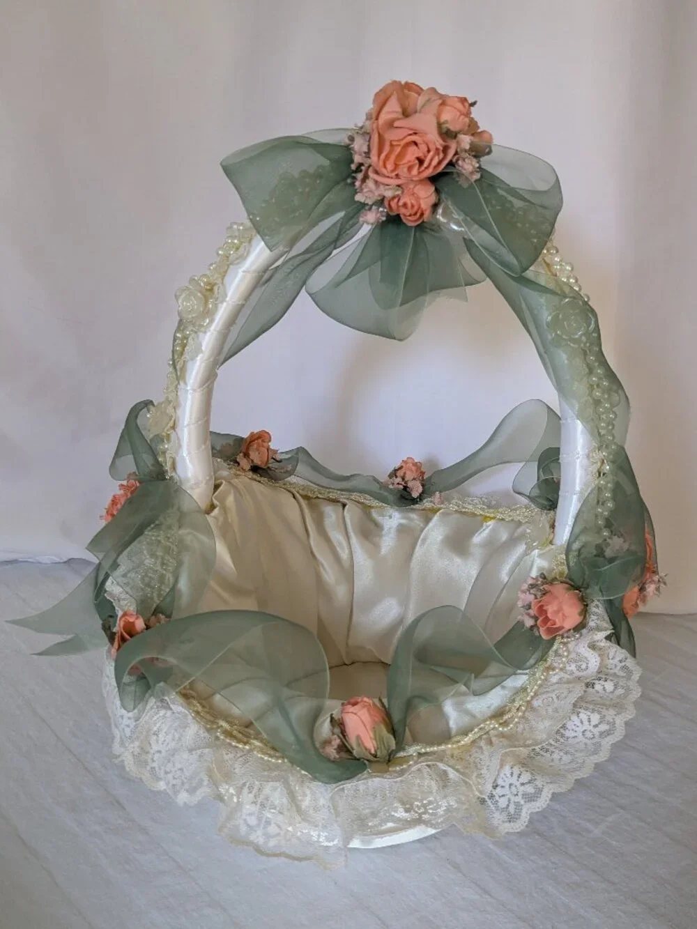 unknown ivory satin
