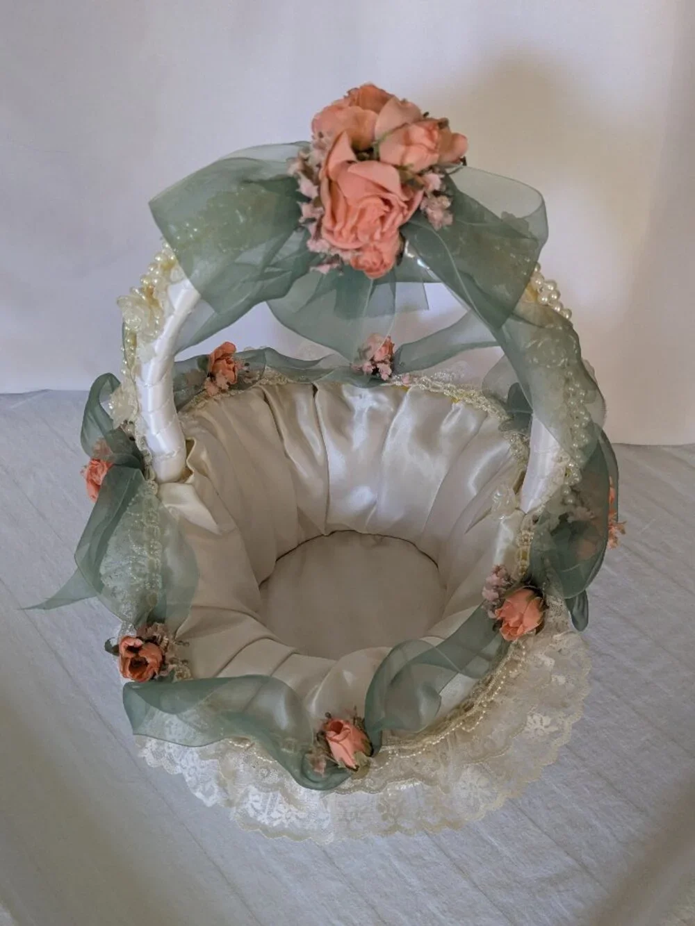 unknown ivory satin