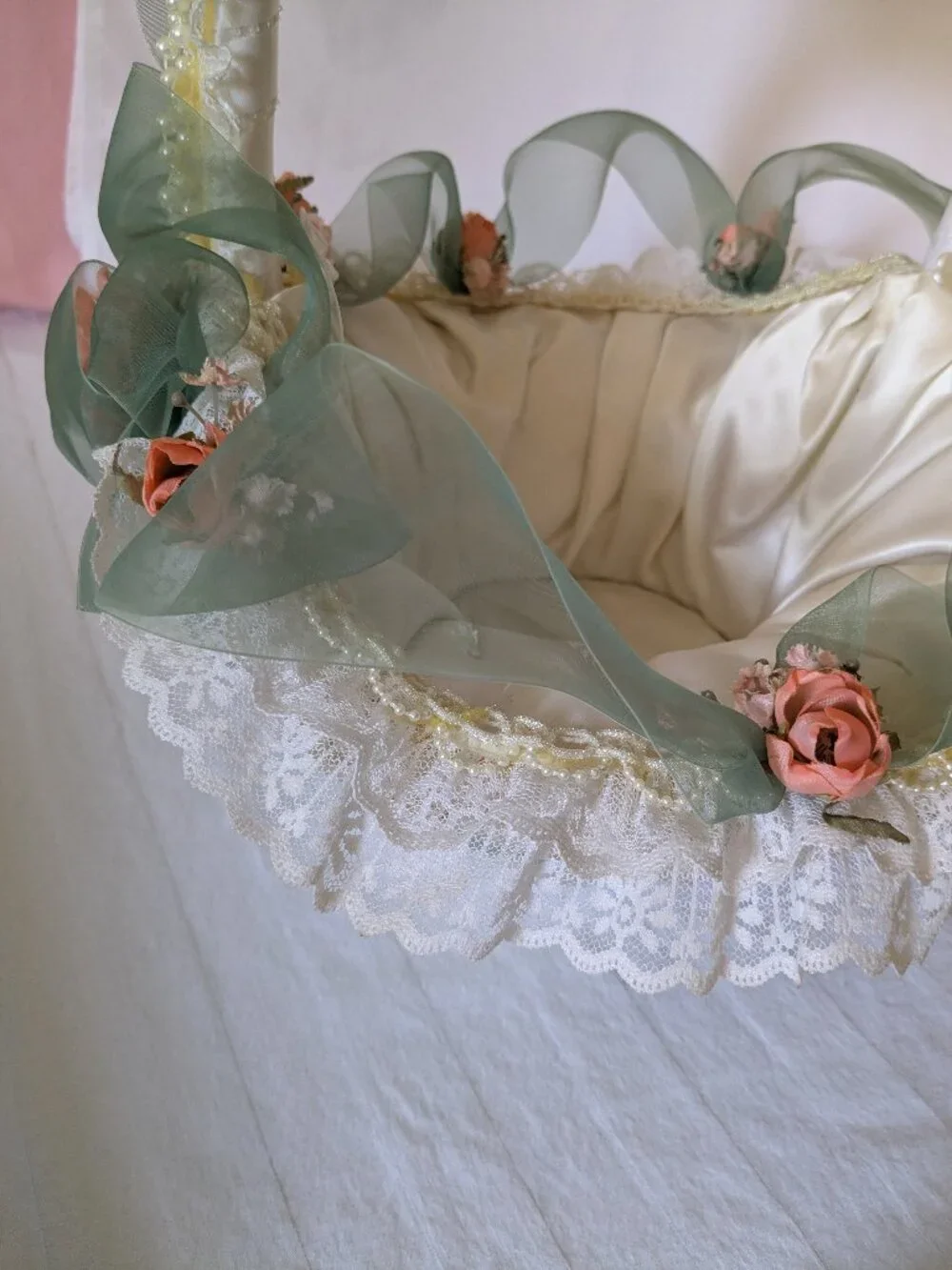 unknown ivory satin