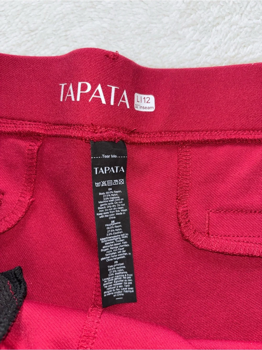 Tapata red wide